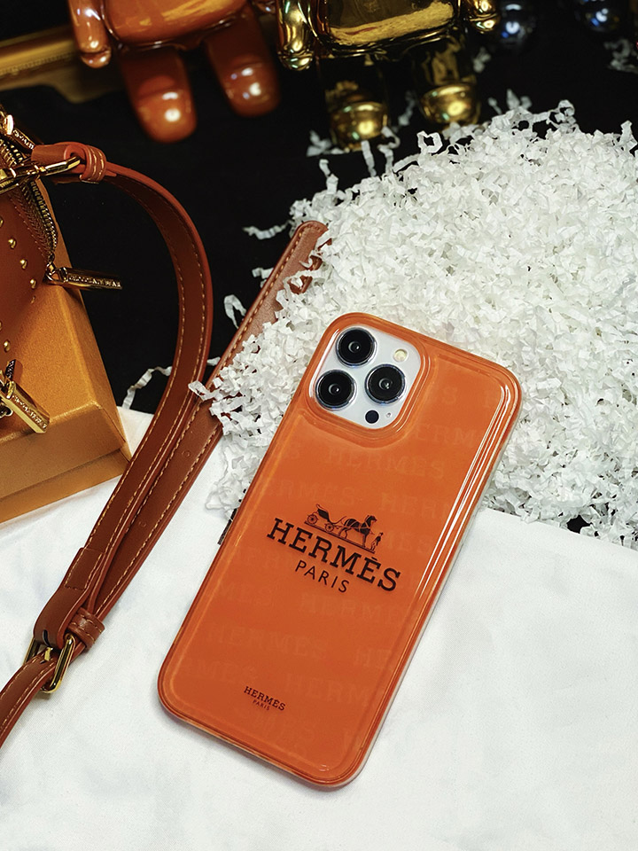 Hermes iphone14Proケース ロゴ付き