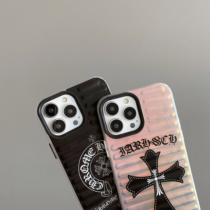chrome hearts風 スマホケース iphone14 