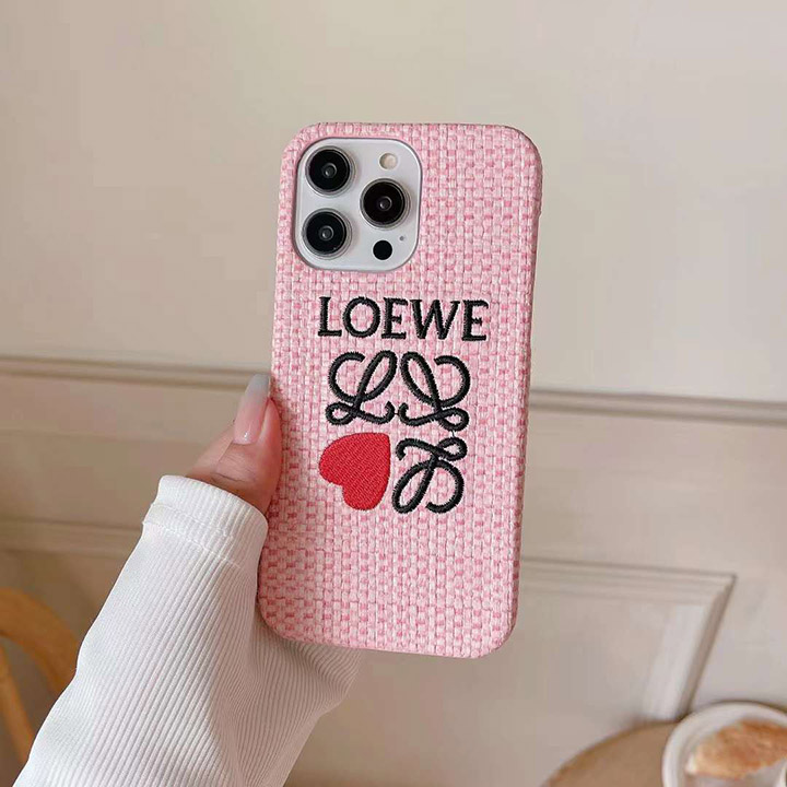 ハイブランド カバー iphone15plus ロエベ loewe 
